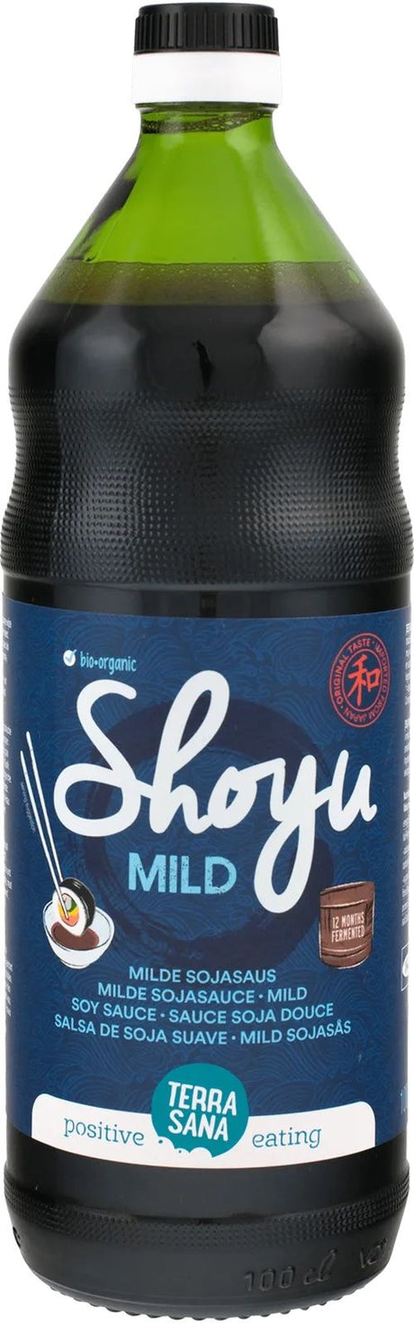 Shoyu Mild: Salsa de Soja Suave · Terrasana · 1 litro