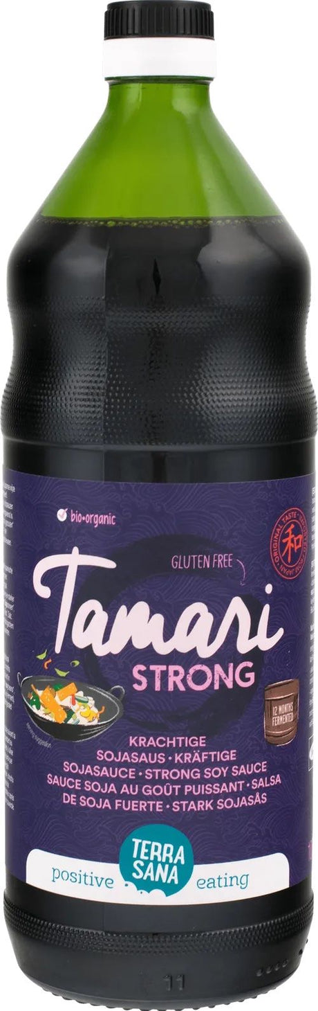 Tamari: Salsa de Soja Fuerte · Terrasana · 1 litro