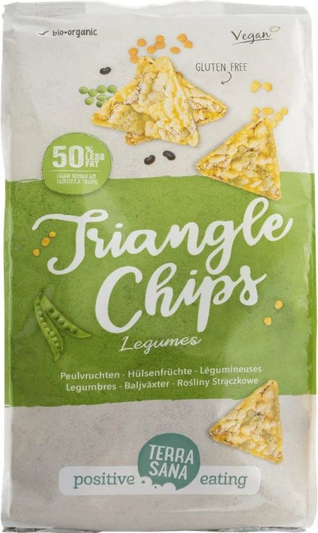 Triangle Chips de Legumbres · Terrasana · 80 gramos