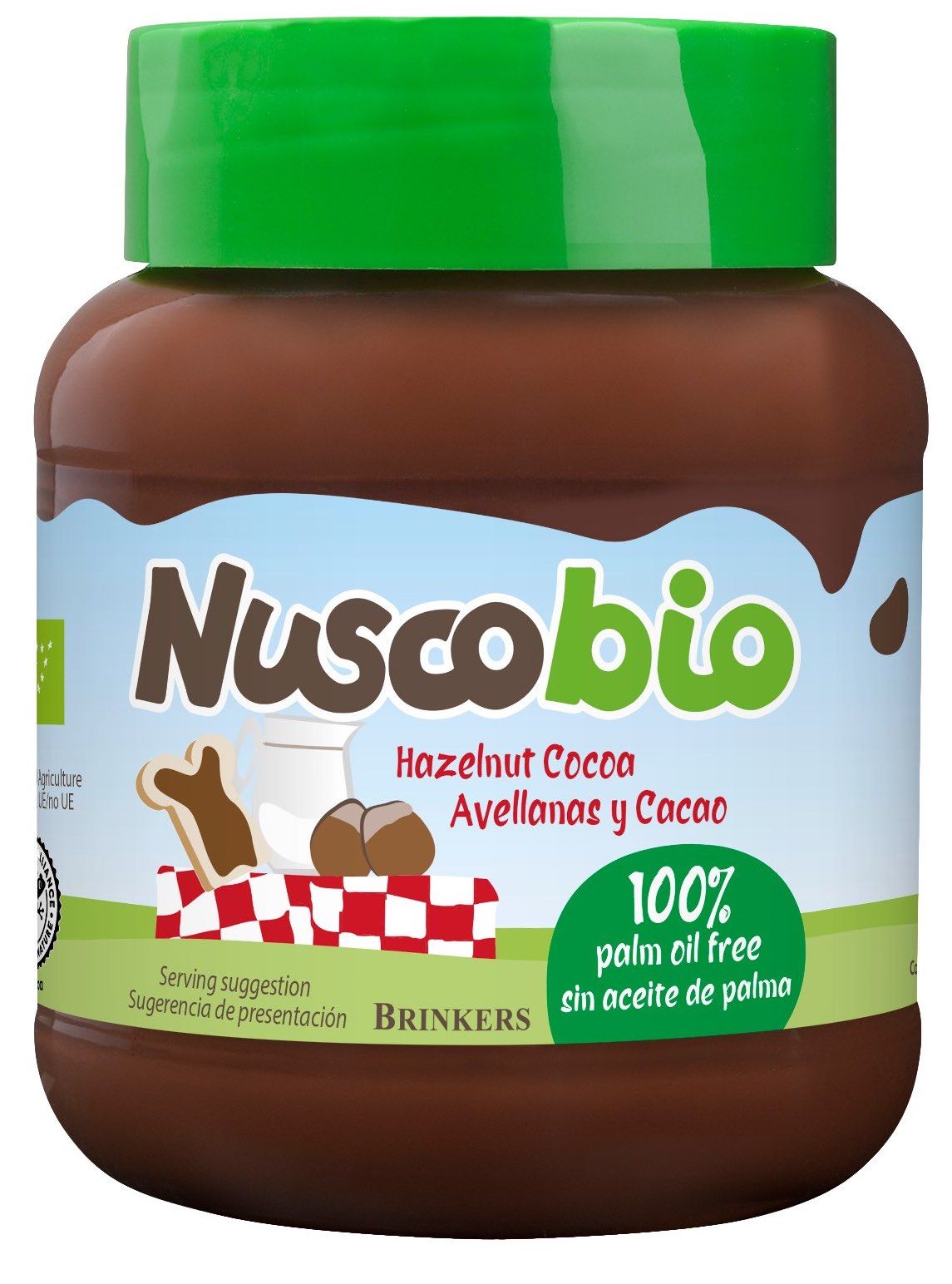 Crema de Chocolate Negro · Nuscobio · 400 gramos