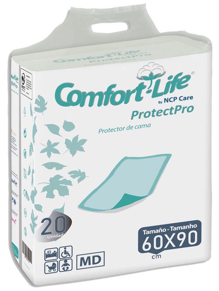 Protector de Cama ProtectPro · Comfort Life · 20 unidades