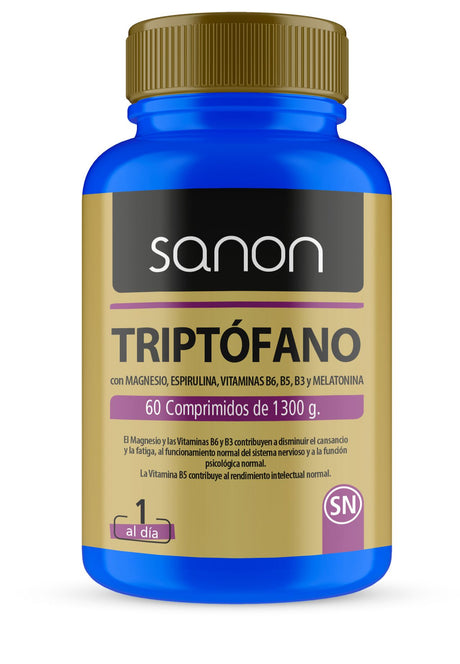 Triptófano · Sanon · 60 comprimidos