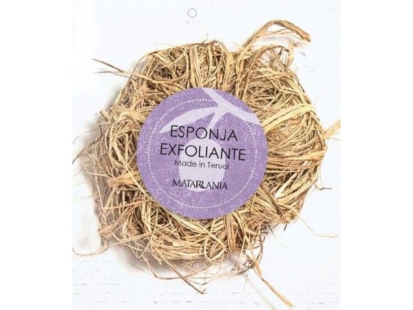 Esponja Exfoliante 100% Natural · Matarrania