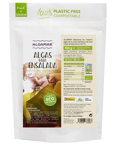 Algas para Ensalada · Algamar · 100 gramos