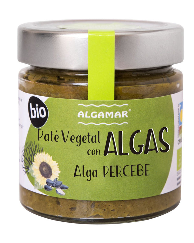 Paté Vegetal con Alga Percebe Bio · Algamar · 180 gramos