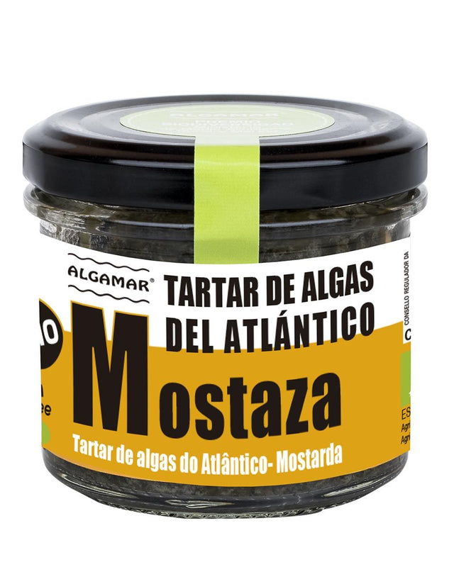 Tartar de Algas del Atlántico con Mostaza · Algamar · 100 gramos