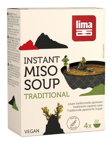 Sopa de Miso Instantánea Tradicional · Lima · 4 sobres