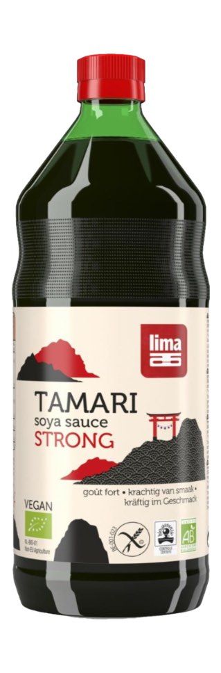 Tamari Strong: Salsa de Soja Fuerte · Lima · 145 ml