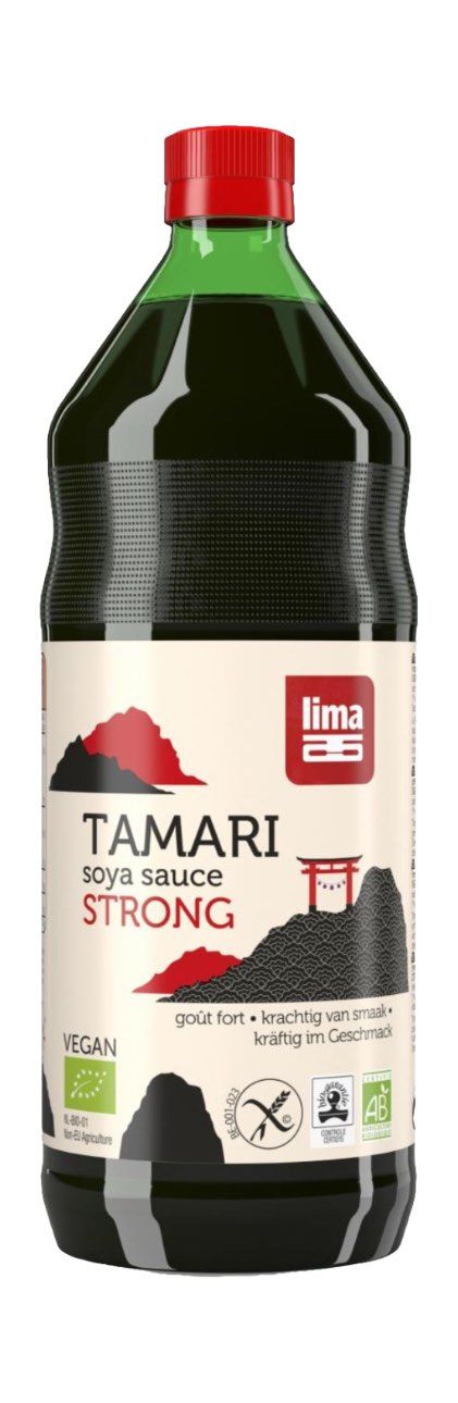 Tamari Strong: Salsa de Soja Fuerte · Lima · 250 ml