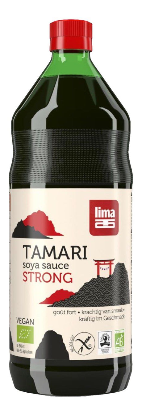 Tamari Strong: Salsa de Soja Fuerte · Lima · 500 ml