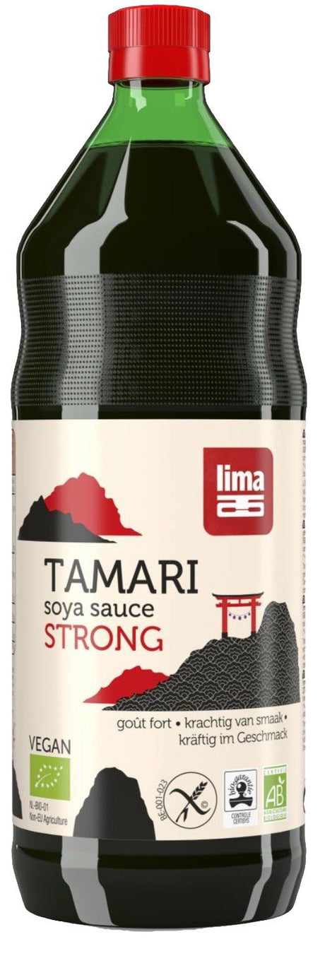 Tamari Strong: Salsa de Soja Fuerte · Lima · 1 litro