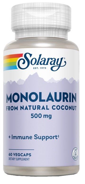 Monolaurin · Solaray · 60 cápsulas