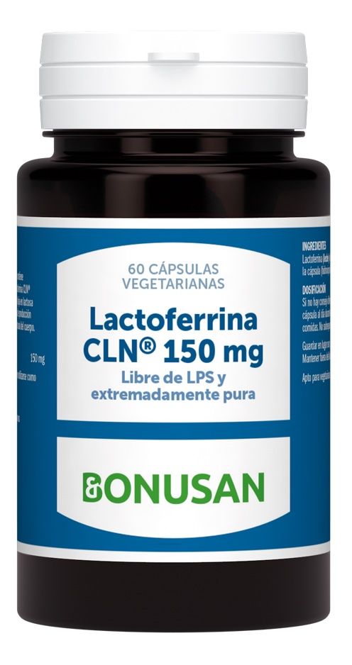 Lactoferrina CLN 150 mg · Bonusan · 60 cápsulas