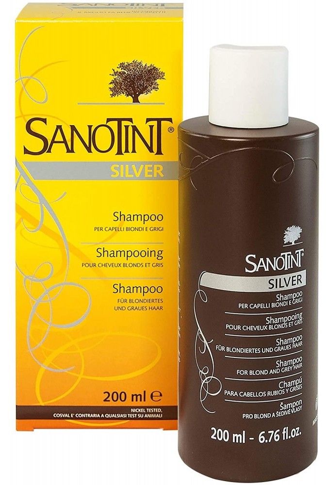 Champú Silver · Sanotint · 200 ml