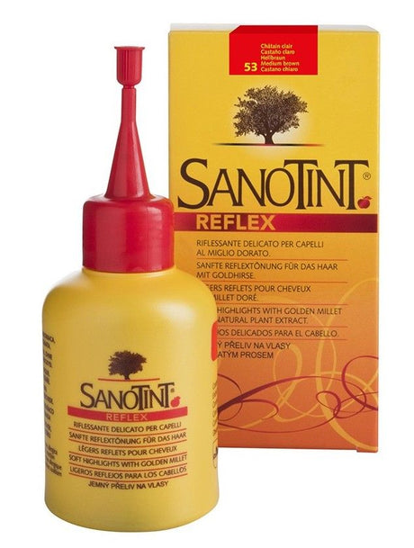 Tinte Vegetal Reflex 53 Castaño Claro · Sanotint · 80 ml