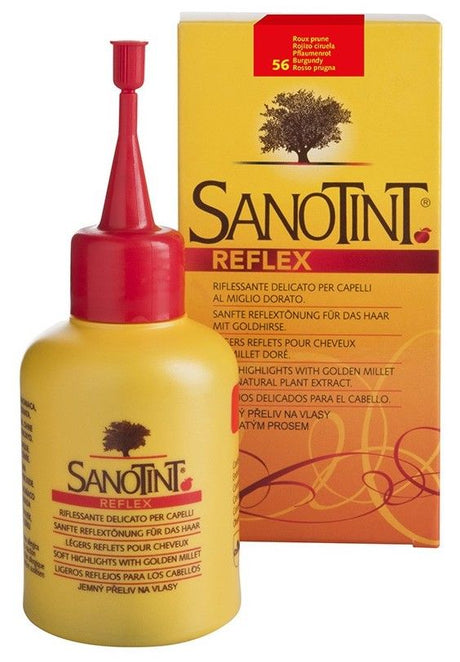 Tinte Vegetal Reflex 56 Rojizo Ciruela · Sanotint · 80 ml