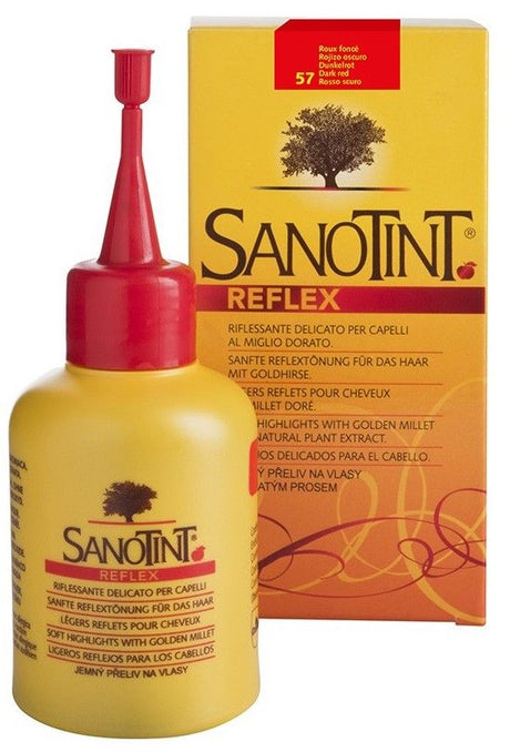 Tinte Vegetal Reflex 57 Rojizo Oscuro · Sanotint · 80 ml