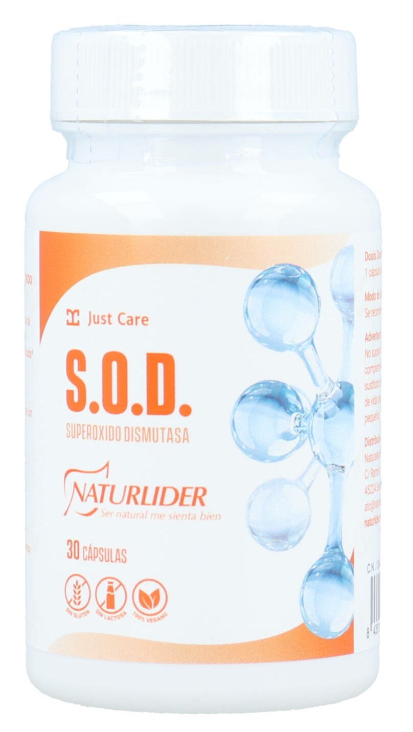 S.O.D · Naturlider · 30 cápsulas