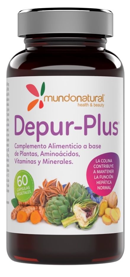 Depur Plus · Mundo Natural · 60 cápsulas