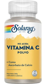 Vitamina C Polvo · Solaray · 227 gramos