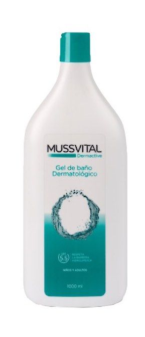 Gel de Baño Dermatológico · Mussvital · 1 litro