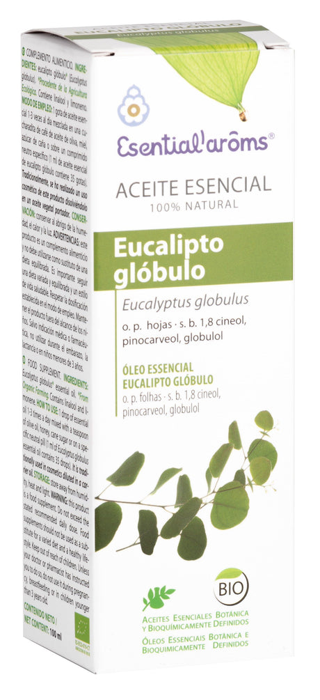 Aceite Esencial de Eucalipto Glóbulo Bio · Esential'Aroms · 100 ml