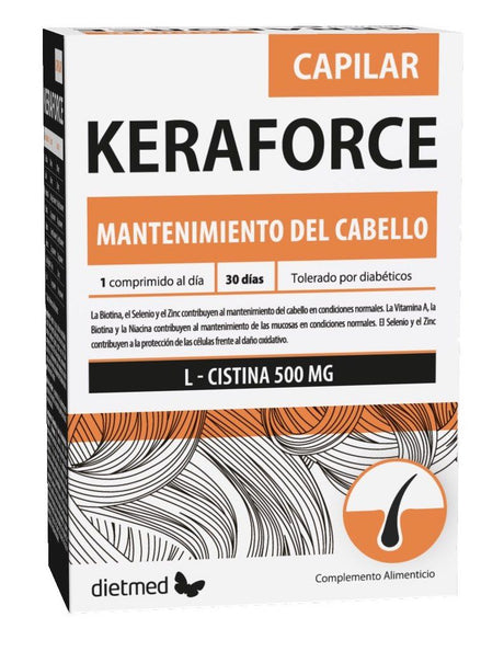 Keraforce Capilar · DietMed · 30 comprimidos