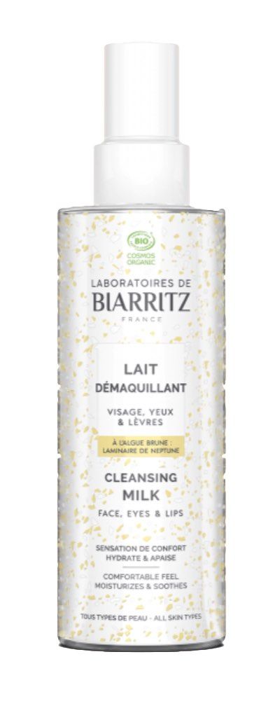 Leche Desmaquillante Cara, Ojos y Labios · Laboratoires de Biarritz · 200 ml