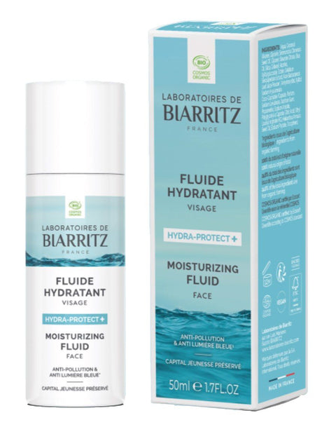 Fluido Facial Hidrante Hydra Protect+ · Laboratoires de Biarritz · 50 ml