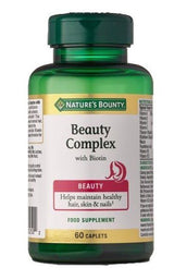 Beauty Complex con Biotina · Nature's Bounty · 60 comprimidos