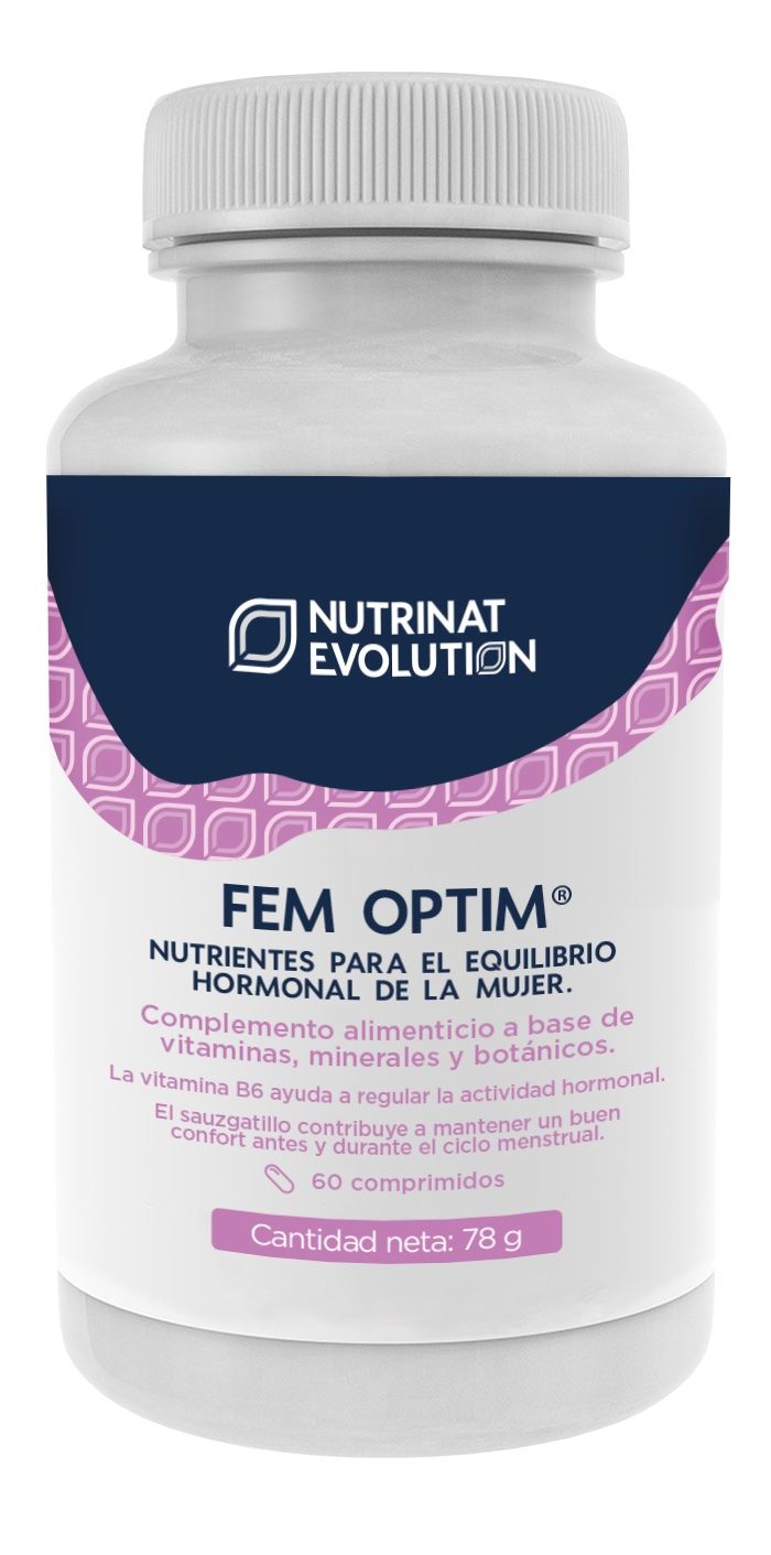 Fem Optim · Nutrinat Evolution · 60 comprimidos