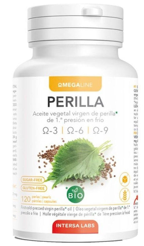 Aceite Vegetal de Perilla · Dietéticos Intersa · 120 perlas