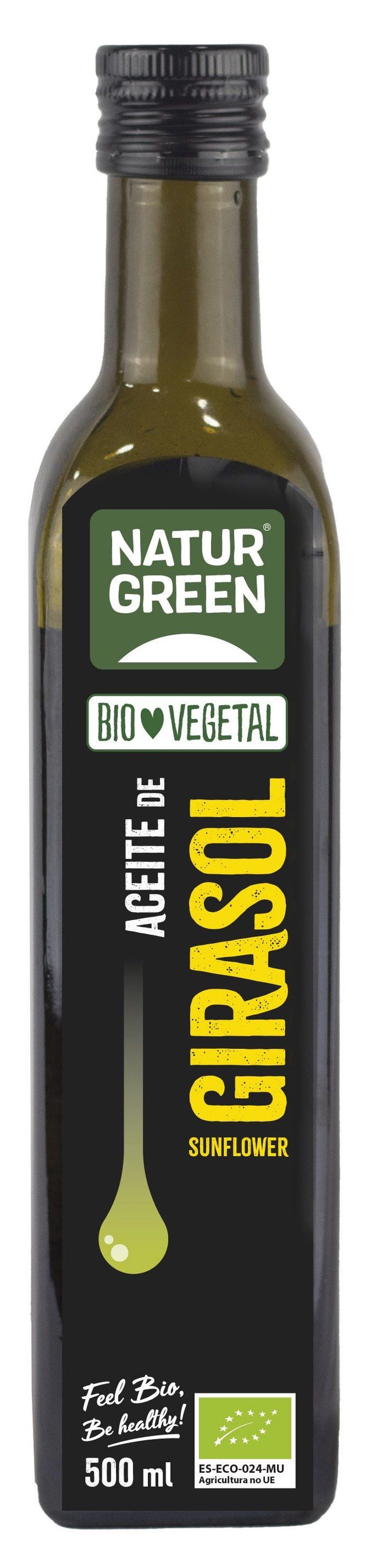 Aceite de Girasol Bio · Naturgreen · 500 ml