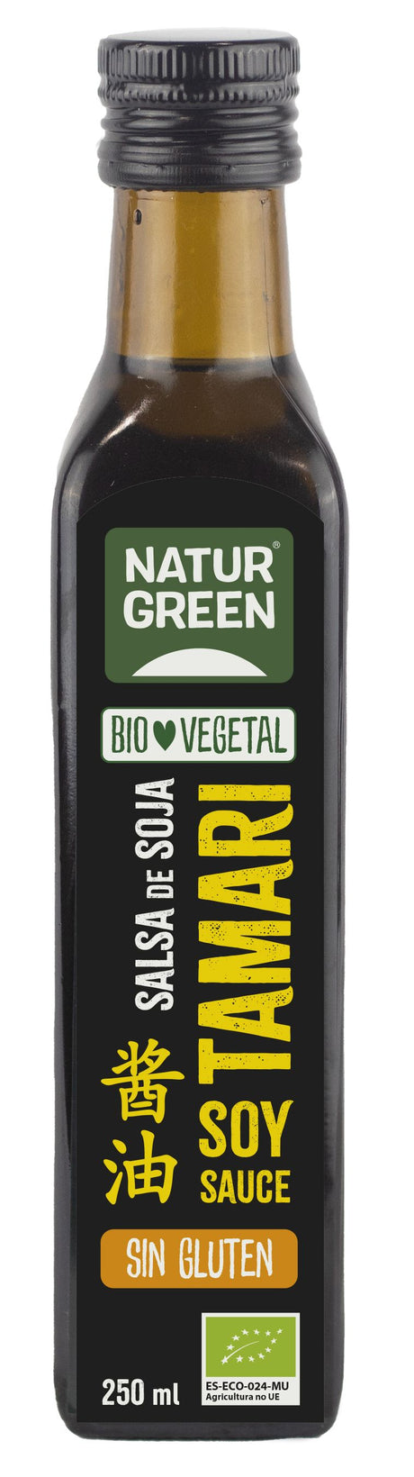 Salsa de Soja Tamari Bio · Naturgreen · 250 ml