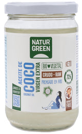 Aceite de Coco Virgen Bio · Naturgreen · 800 gramos