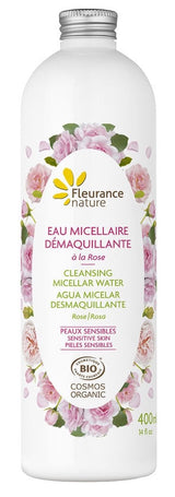 Agua Micelar Desmaquillante con Rosas Bio · Fleurance Nature · 400 ml