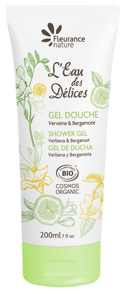 Gel de Ducha Verbena y Bergamota · Fleurance Nature · 200 ml