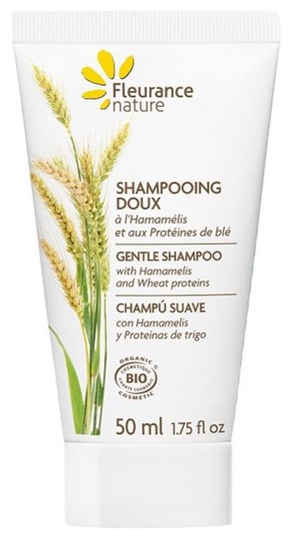 Champú Suave con Hamamelis Bio · Fleurance Nature · 50 ml