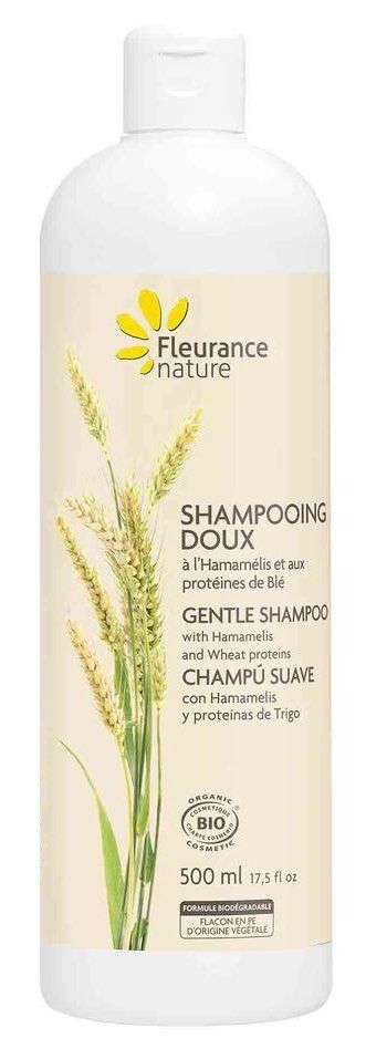 Champú Suave con Hamamelis Bio · Fleurance Nature · 500 ml