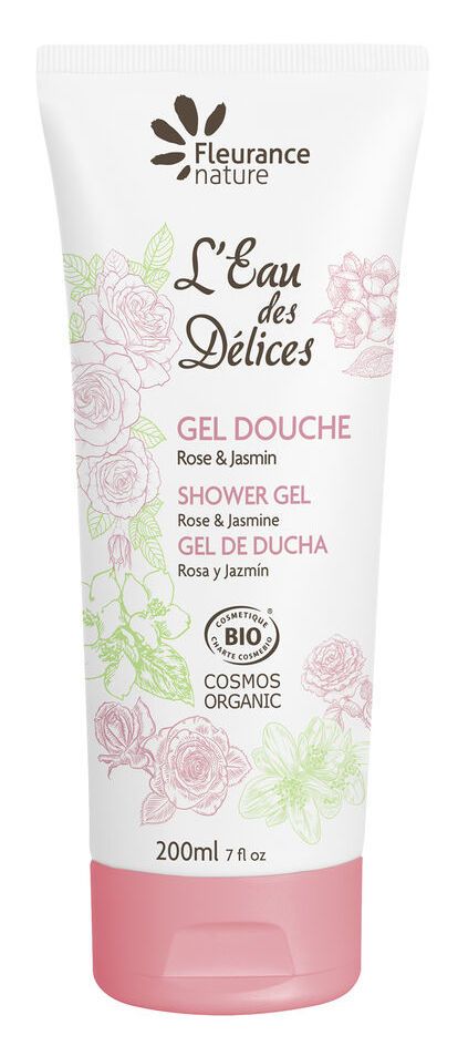 Gel de Ducha de Rosa y Jazmín · Fleurance Nature · 200 ml