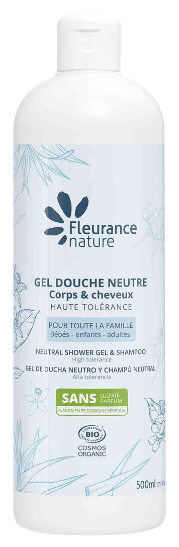 Gel de Ducha Neutro · Fleurance Nature · 500 ml