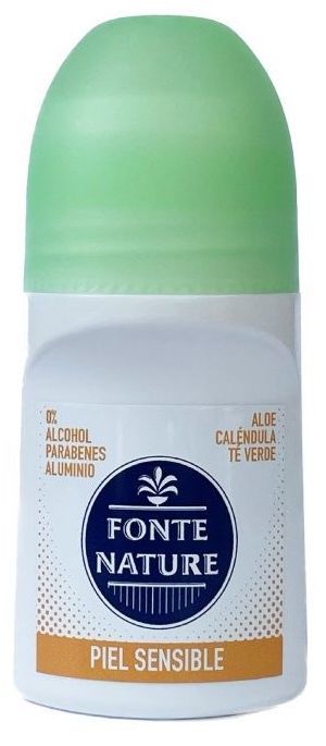 Desodorante Roll-On para Piel Sensible · FonteNature · 75 ml