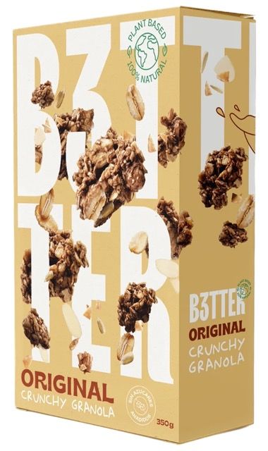 Original Crunchy Granola · B3TTER · 350 gramos