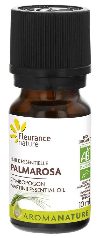 Aceite Esencial de Palmarosa Bio · Fleurance Nature · 10 ml