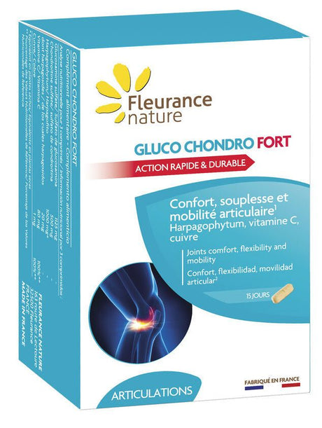 Gluco Chondro Fuerte · Fleurance Nature · 45 comprimidos