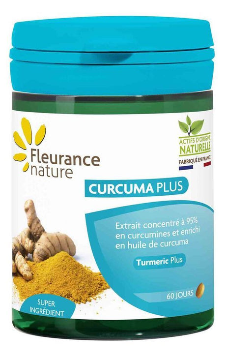 Cúrcuma Plus · Fleurance Nature · 60 comprimidos