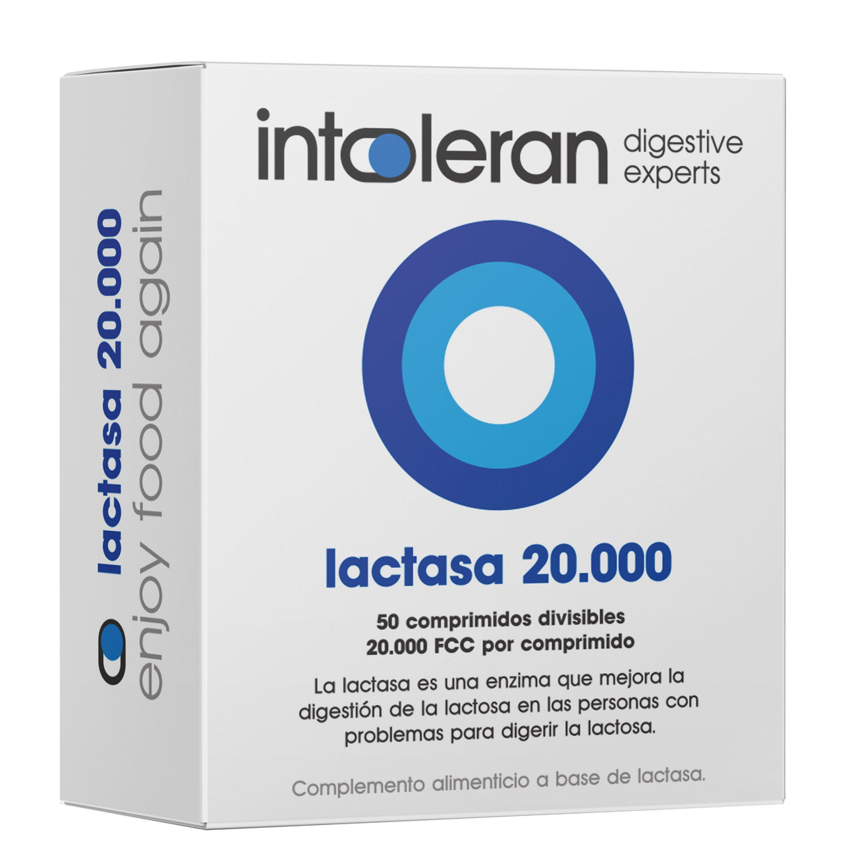 Lactasa 20.000 · Intoleran · 50 comprimidos