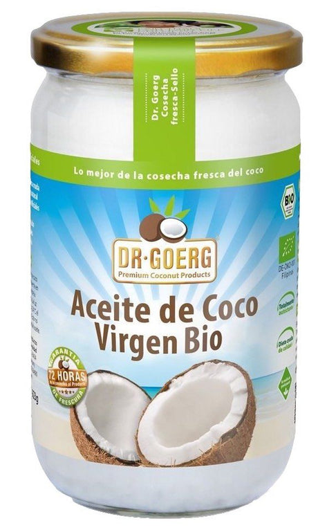 Aceite de Coco Virgen Premium Bio · Dr. Goerg · 200 ml