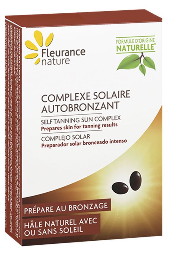 Complejo Solar Autobronceador · Fleurance Nature · 30 cápsulas