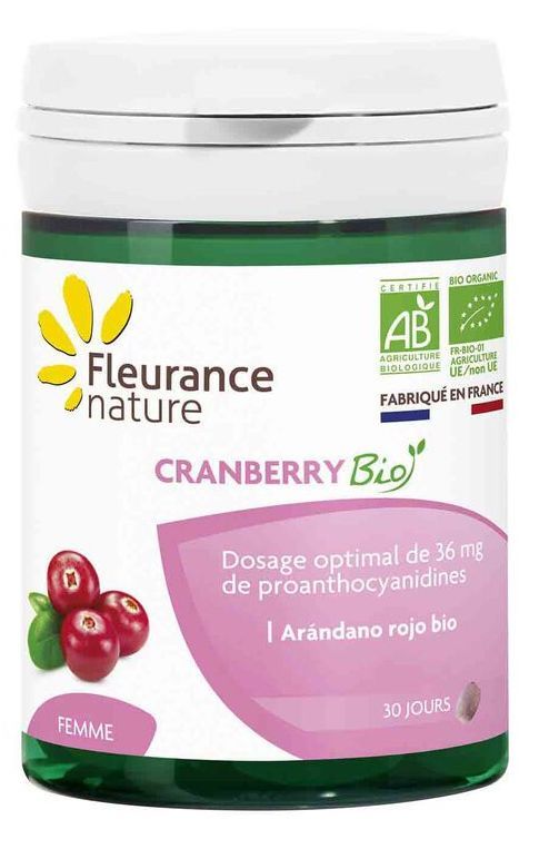 Arándano Rojo Bio · Fleurance Nature · 60 comprimidos